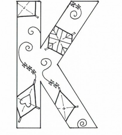 Printables Letter K Coloring Pages - Kids Colouring Pages
