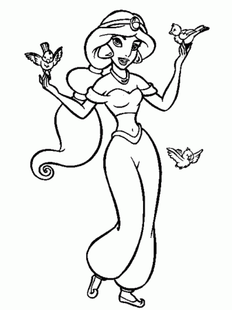 Coloring Pages Disney Characters | Disney Coloring Pages | Kids 