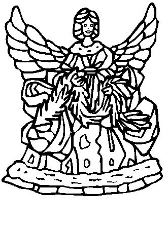 Angels Angel9 Bible Coloring Pages & Coloring Book