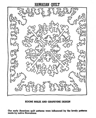 Quilt Coloring Page
