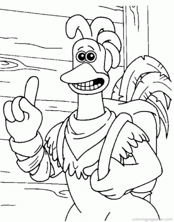 Chicken Run Coloring Pages 11 | Free Printable Coloring Pages 
