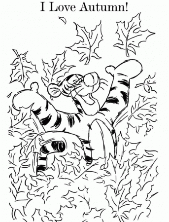Fall Coloring Pagesfall Coloring Pages For Preschool Fall 158499 