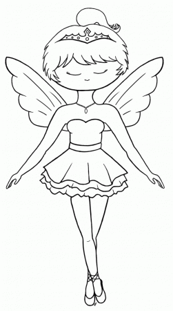 Fairy Ballerina Coloring Pages Images Amp Pictures Becuo 234432 
