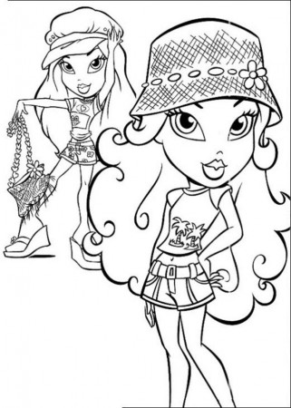 Bratz Coloring Pages For Kids Download Free Printable Coloring 