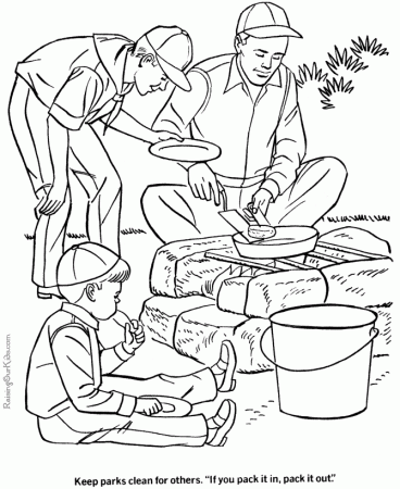 Camp Coloring Pages 75 | Free Printable Coloring Pages