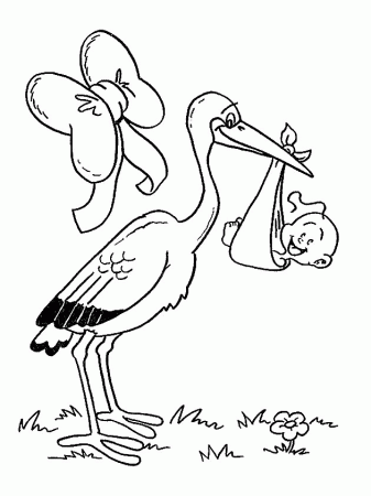 delivery baby coloring pages to print for kids | Great Coloring Pages