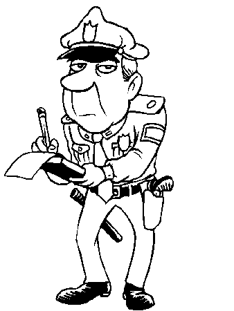Police # 10 Coloring Pages & Coloring Book