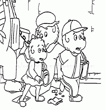 Berenstain Bears Coloring Pages | download free printable coloring 