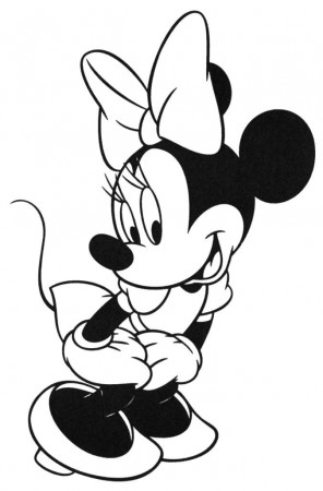Download Minnie Mouse Color Page - deColoring