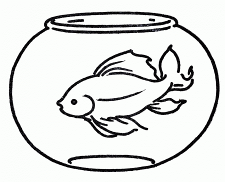 Goldfish Coloring Pages Coloring Pages For Kids Android 165998 