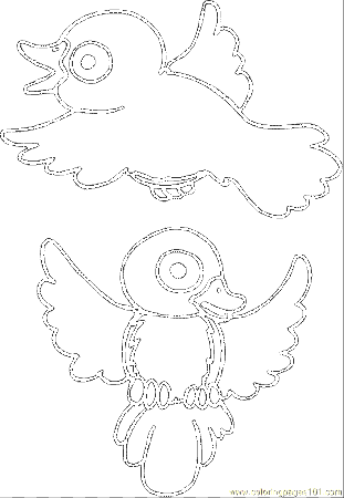 Coloring Pages Bird Coloring Page 27 (Animals > Birds) - free 