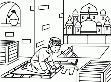 Islamic Coloring Pages (6) - Coloring Kids