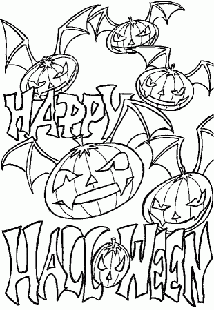 halloween coloring pages printable pictures to color for kids 