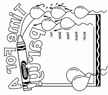 Birthday Card Depicts A Lot Of Balloons Coloring Page - Kids 
