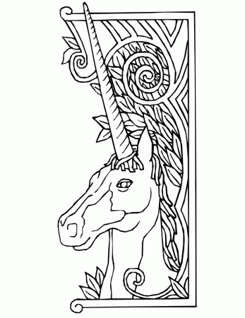 Unicorns Coloring Pages for Kids- Free Printable Coloring Pages