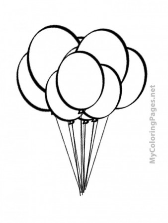 Specials Balloons Free Coloring Book Pages Find Print And Color 
