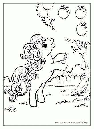My little pony coloring pages and books – free and printable