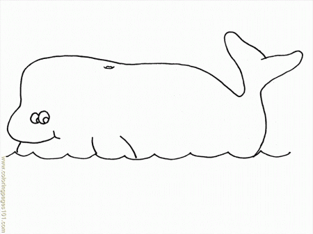 Coloring Pages Whale Fish 10 (Mammals > Whale) - free printable 