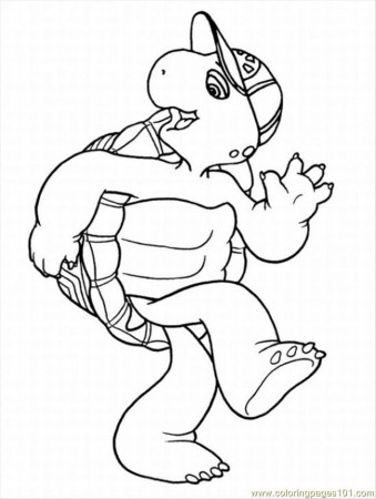 Coloring Pages E Turtle Coloring Pages 9 Lrg (Cartoons > Ninja 