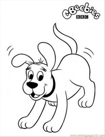Coloring Pages Clifford Largeprint Clifford (Cartoons > Clifford 