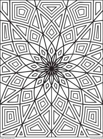 Designs Coloring Pages Intricate Designs Coloring Pages 176367 