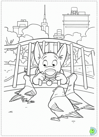 Bolt coloring page