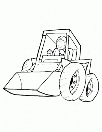 Construction Coloring Pages for kids – Free Activity Sheets | Free 
