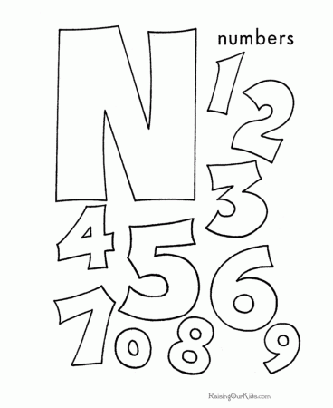 Learning Numbers - Toddlers, Preschool and Kindergarten 001