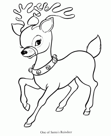 Raindear Coloring Pages 348 | Free Printable Coloring Pages