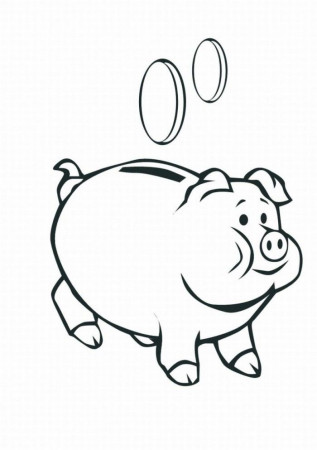 Pig Coloring Pages To Print | 99coloring.com