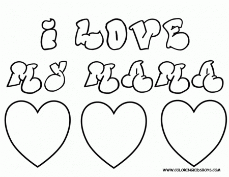 Wallpapers I Love You Mum Mom Coloring Pages Cool Christian 125905 