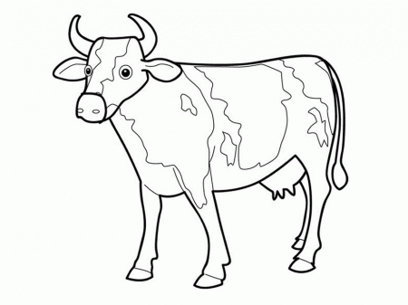 cow coloring pages : Printable Coloring Sheet ~ Anbu Coloring Page 