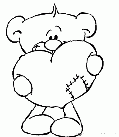 Valentine Coloring Pages For Kids | Coloring Pages For Kids | Kids 