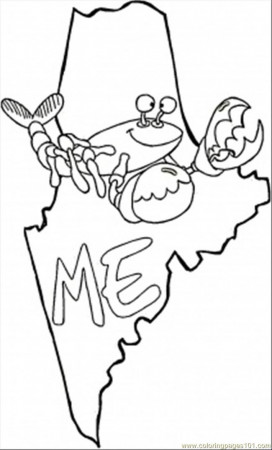 Kentucky Map Coloring Page