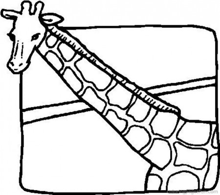 Giraffe Coloring Pages 37 | Free Printable Coloring Pages 