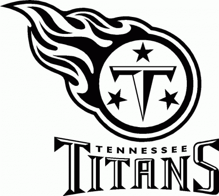 Tennessee Titans Logo Coloring Page