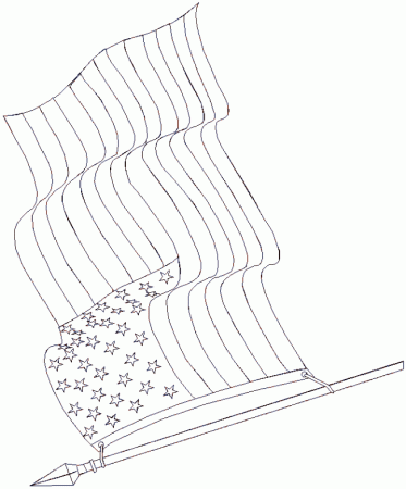 USA-Printables: Flag Day Coloring Pages - US Holidays and 