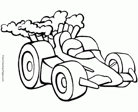 Cars coloring pages - 2