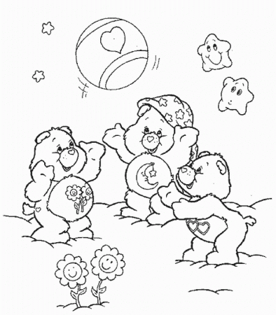 coloring-pages > care-bear-coloring > 662-CARE-BEARS-FRIENDS 