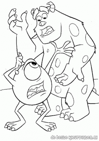 Monsters Inc coloring pages - Printable coloring pages