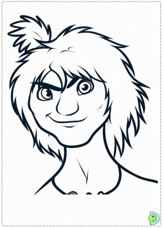 The Croods Coloring page- DinoKids.