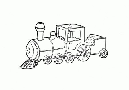 Train Engine Coloring Pages Images & Pictures - Becuo