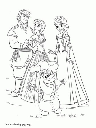 Frozen Coloring Pages Anna | Free coloring pages