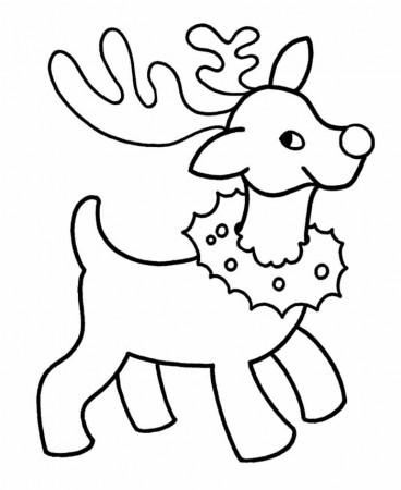 christmas coloring sheets for preschool | Free Reference Images