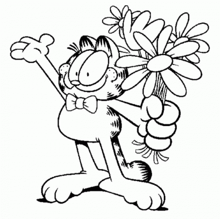 Garfield Coloring Pages | HelloColoring.com | Coloring Pages