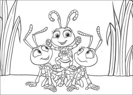 A Bugs Life Coloring Pages : New Coloring Pages