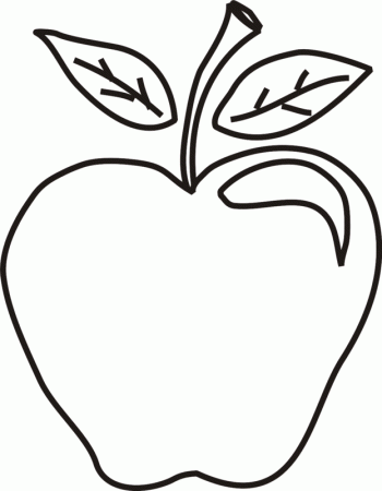 amazing Apple Coloring Pages for kids | Great Coloring Pages