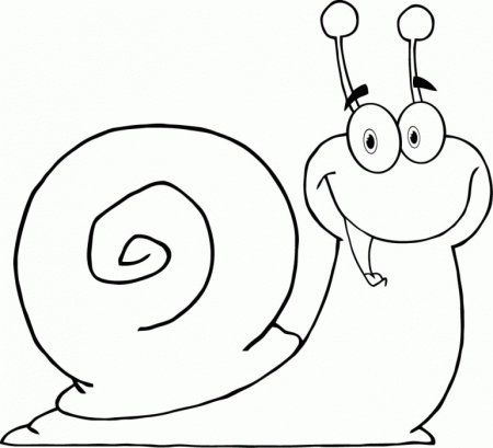 Cute Snail Coloring Pages | Online Coloring Pages