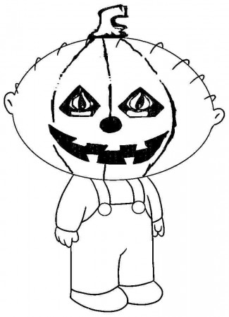 Halloween Coloring Pages Printable For Toddler #