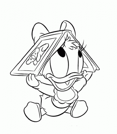 Donald Duck Coloring Book Pages | Coloring Pages For Kids